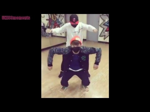 160127 U-KISS Kiseop & Jun Dance