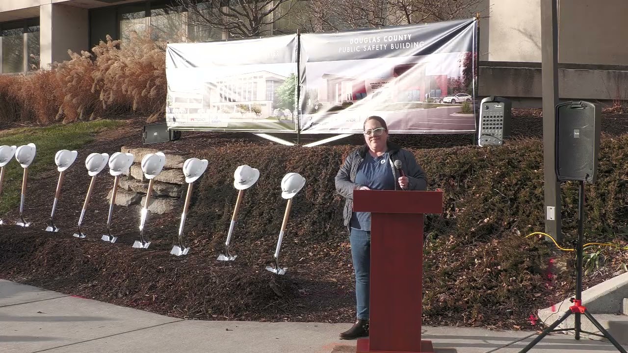 Groundbreaking Ceremony for JLEC project and Public Safety Building