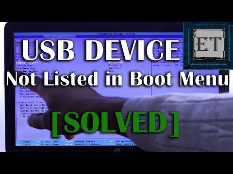 UEFI Boot | How to Boot From USB Flash Drive (USB Device Not Listed in Boot Order : Solved)