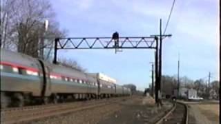 preview picture of video 'Amtrak Clinton, CT 1-14-89'