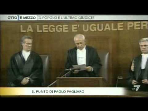 OTTO E MEZZO, IL PUNTO 14/02/2011 -  Il popolo è l'ultimo giudice?