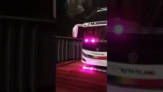 Download lagu Pesona lampu strobo Bus Putra Pelangi #shorts #miniature mp3