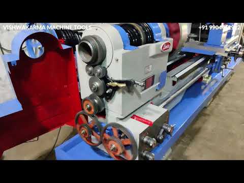 12 Feet Industrial Belt Driven Extra Heavy Duty Lathe Machine, 105 Mm