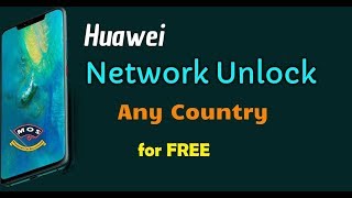 Unlock Huawei Verizon phone for free