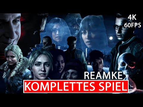 UNTIL DAWN REMAKE Gameplay Walkthrough FULL GAME Deutsch [4K 60FPS ULTRA HD] Kein Kommentar 2025