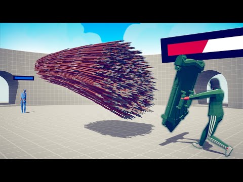 SQUID GAME MIRROR SHIELD vs EVERY GOD - TABS | Totally Accurate Battle Simulator 2023