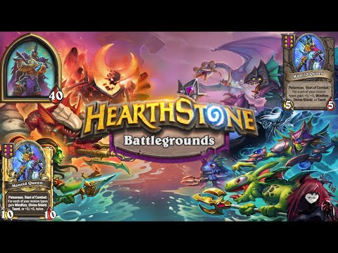 TRIPLE MANTID QUEEN MENAGERIE BUILD WITH RAFAAM! - Hearthstone Battlegrounds