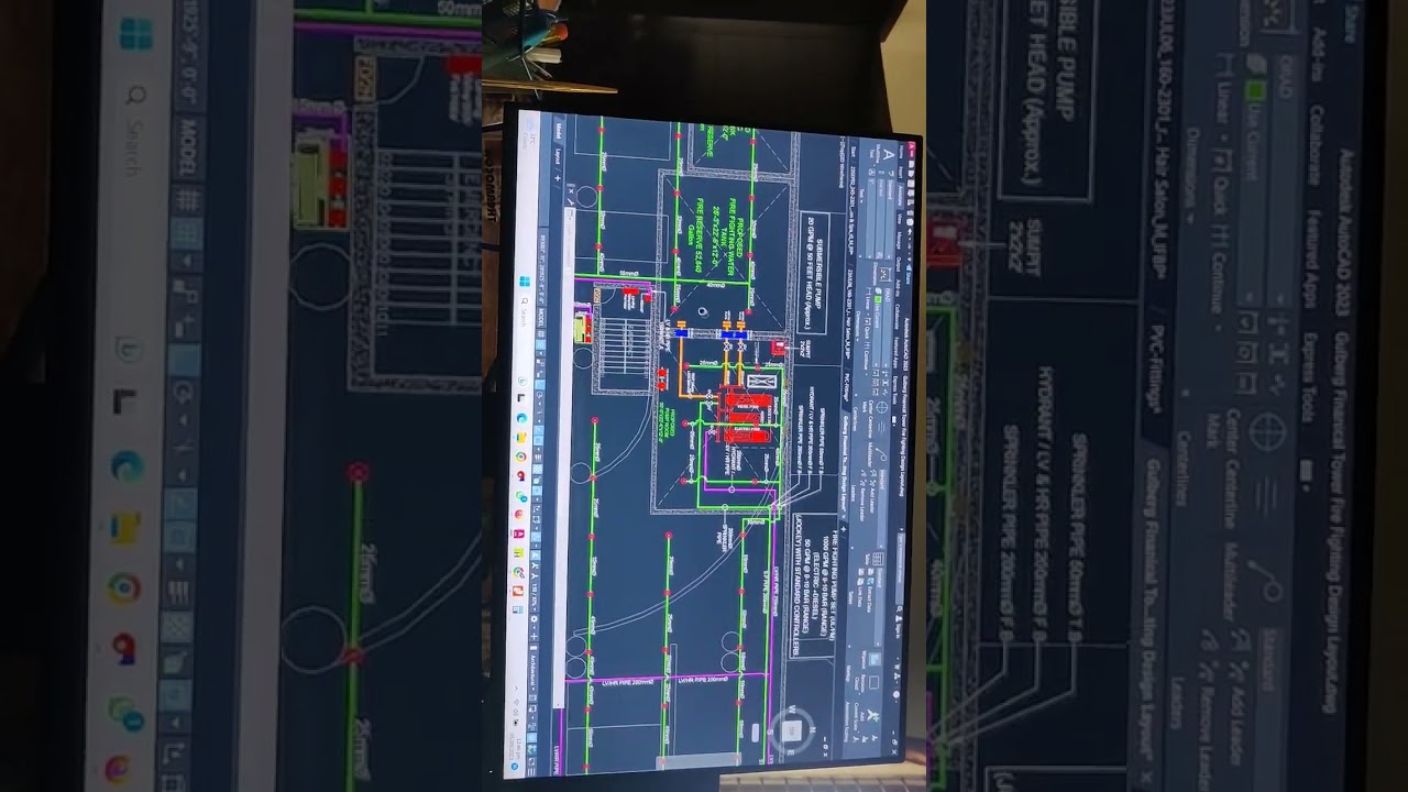 Designing a Firefighting system for high rise building. #firefighting #highrisebuildings