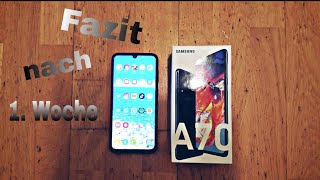 Samsung Galaxy A70 | Fazit nach 1. Woche