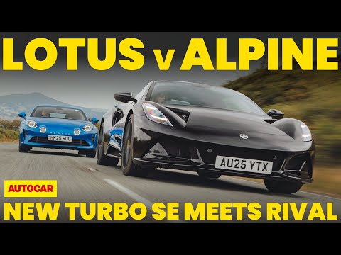 New Lotus Emira Turbo SE vs Alpine A110 - which is the BEST four-cylinder sports car?