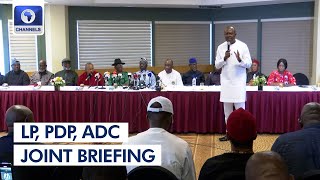 2023 General Elections: PDP, LP ADC Seek Cancellation Of Election |EXTENDED