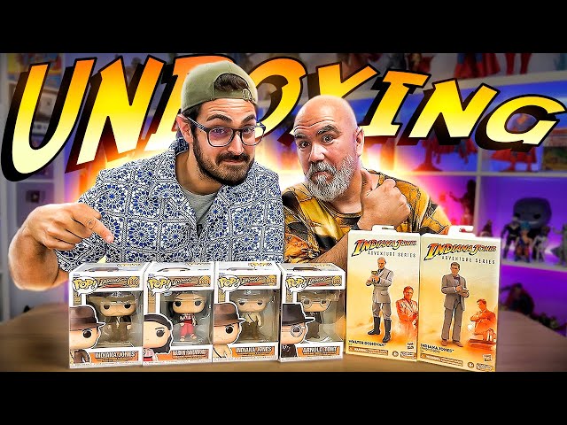 Vídeo relacionado con Funko Pop! Movies: ROTLA - Indiana Jones With Jacket - Raiders Of The Lost Ark - Figura de Vinilo Coleccionable - Idea de Regalo- Mercancia Oficial - Juguetes para Niños y Adultos - Movies Fans