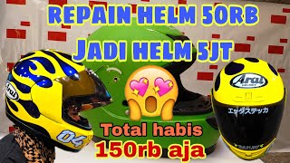 Download lagu repain helm Kawasaki jadi arai mp3