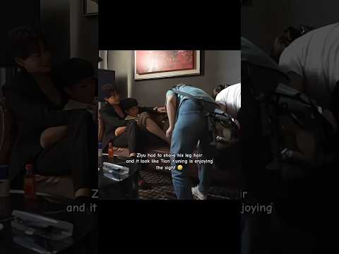 Licking his lips and looking carefully ok Tian lei #revengedlove #tianxuning #ziyu #shorts