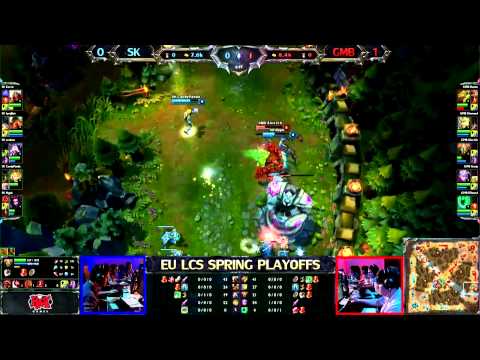 Gambit vs SK @ LCS EU Spring Playoffs: Can't touch this