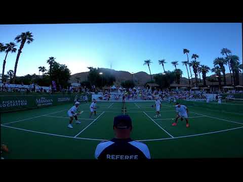 2021 PPA Hyundai Masters Sr Pro Men's Kevin Booth Paul Olin Rich Lopez Steve Dawson