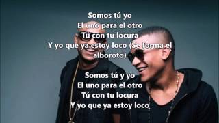 Letra de Tu y yo - GENTE DE ZONA -