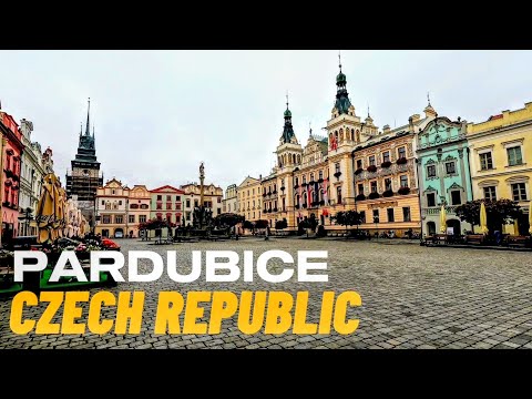 PARDUBICE, Czech Republic. Walking Tour