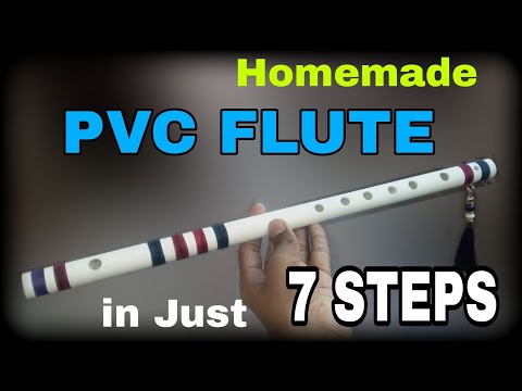 How to make PVC Flute | D Scale Homemade PVC Flute Tutorial | By Mihir Parkar.