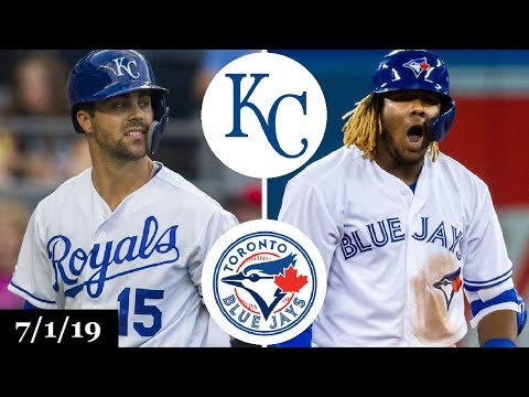 Kansas City Royals vs Toronto Blue Jays Highlights | July 1, 2019