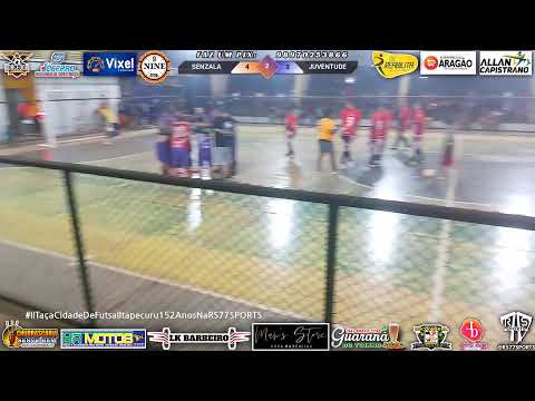 SENZALA X JUVENTUDE II TAÇA CIDADE DE FUTSAL MASCULINO ITAPECURU 152 ANOS