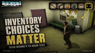 Inventory Size as a Moral and Practical Test | Dead Rising (2006)