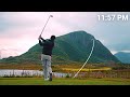 11 57PM ASMR Golf In Norway