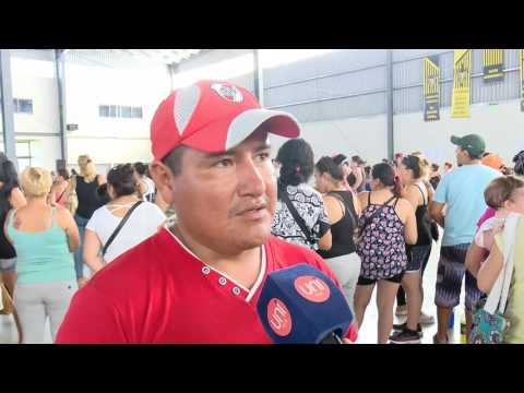 El municipio entregó útiles escolares.