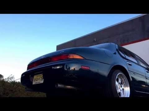 1993 Infiniti J30 dual exhaust. Rear muffler delete. Vg30de engine