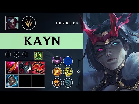 Kayn Jungle vs Sejuani - EUW Master Patch 26.02