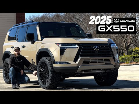 Luxury Meets Off-Road Capability: 2025 Lexus GX550 Lifted on 22” Vossen Wheels and 33” Toyo Tires