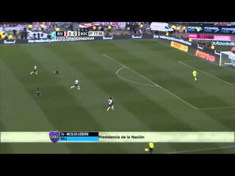 Gol de Lodeiro a RiBer y Boca puntero del Campeonato Clausura 2015