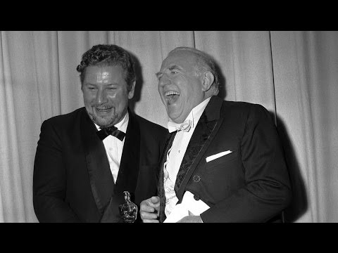 Margaret Rutherford winning Best Supporting Actress for "The V.I.P.s"