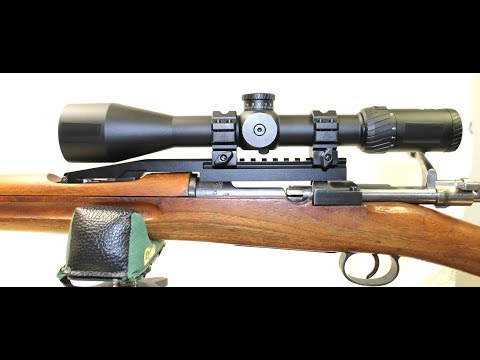 BadAce Swedish Mauser No Drill Scope Mount - Gen 2 works for both M38 & M96!