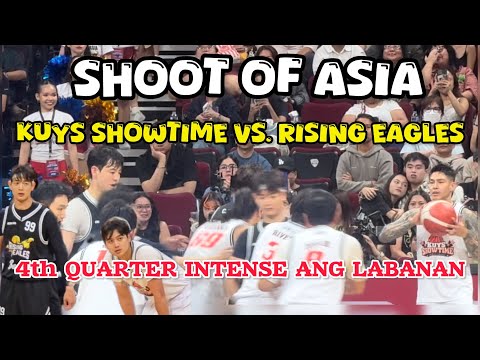 SHOOT OF ASIA BASKETBALL EXIBITION GAME GRABE ANG 4th QUARTER INTENSE ANG LABAN 
