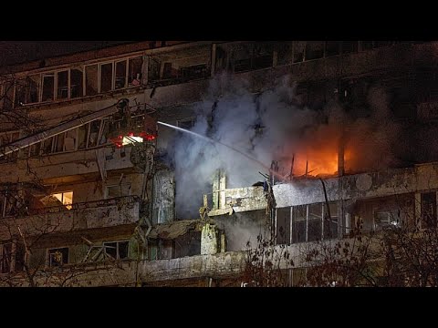 Russische Angriffe auf Kyjiw töten mindestens sechs Menschen und verletzen Dutzende
