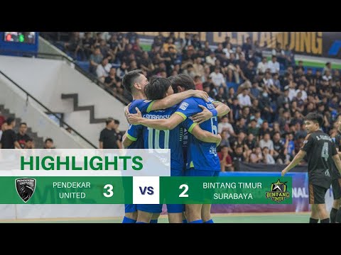 HIGHLIGHTS PERTANDINGAN: PENDEKAR UNITED 3 x 2 BINTANG TIMUR SURABAYA