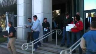 preview picture of video 'Foreclosure Auction Cherokee County Courthouse Canton, GA Oct. 4, 2011'