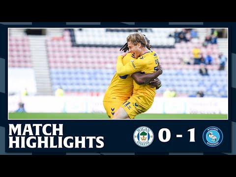 Match Highlights: Wigan Athletic 0 - 1 Wycombe Wanderers