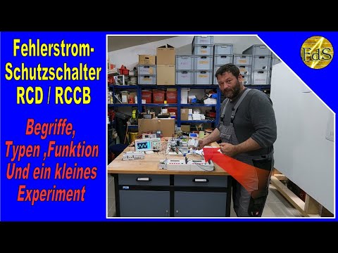 Fehlerstromschutzschalter / FI Schutzschalter / RCD / Funktion / Das solltest du wissen !!!