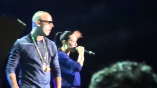 Kenza Farah &amp; Lucenzo @Nrj In The Park 2013 - Obsession