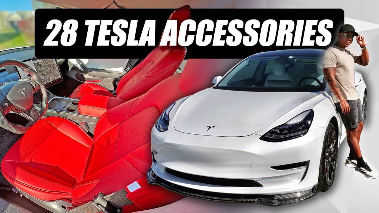28 Tesla Accessories That You'll ACTUALLY Use
