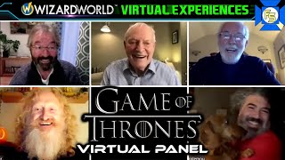 GAME OF THRONES Cast Panel – Wizard World Virtual Experiences 2020 video
