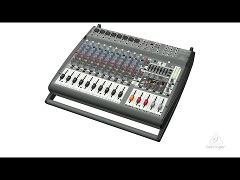 Behringer Europower PMP4000 1600-Watt 16-Channel Powered Mixer image 5