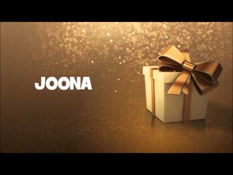 HAPPY BIRTHDAY JOONA !