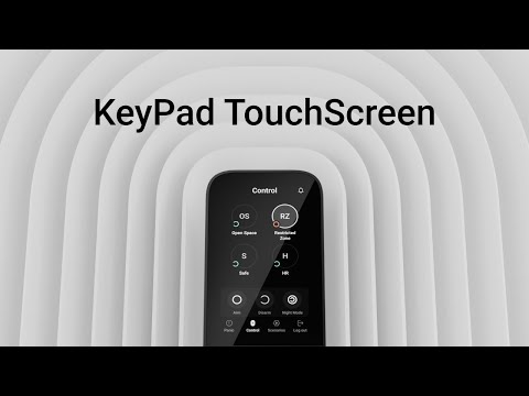 KeyPad TouchScreen Jeweller: the ultimate security & automation control panel