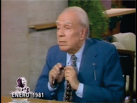 Borges y su poema "Las cosas". Leido por Antonio Carrizo.