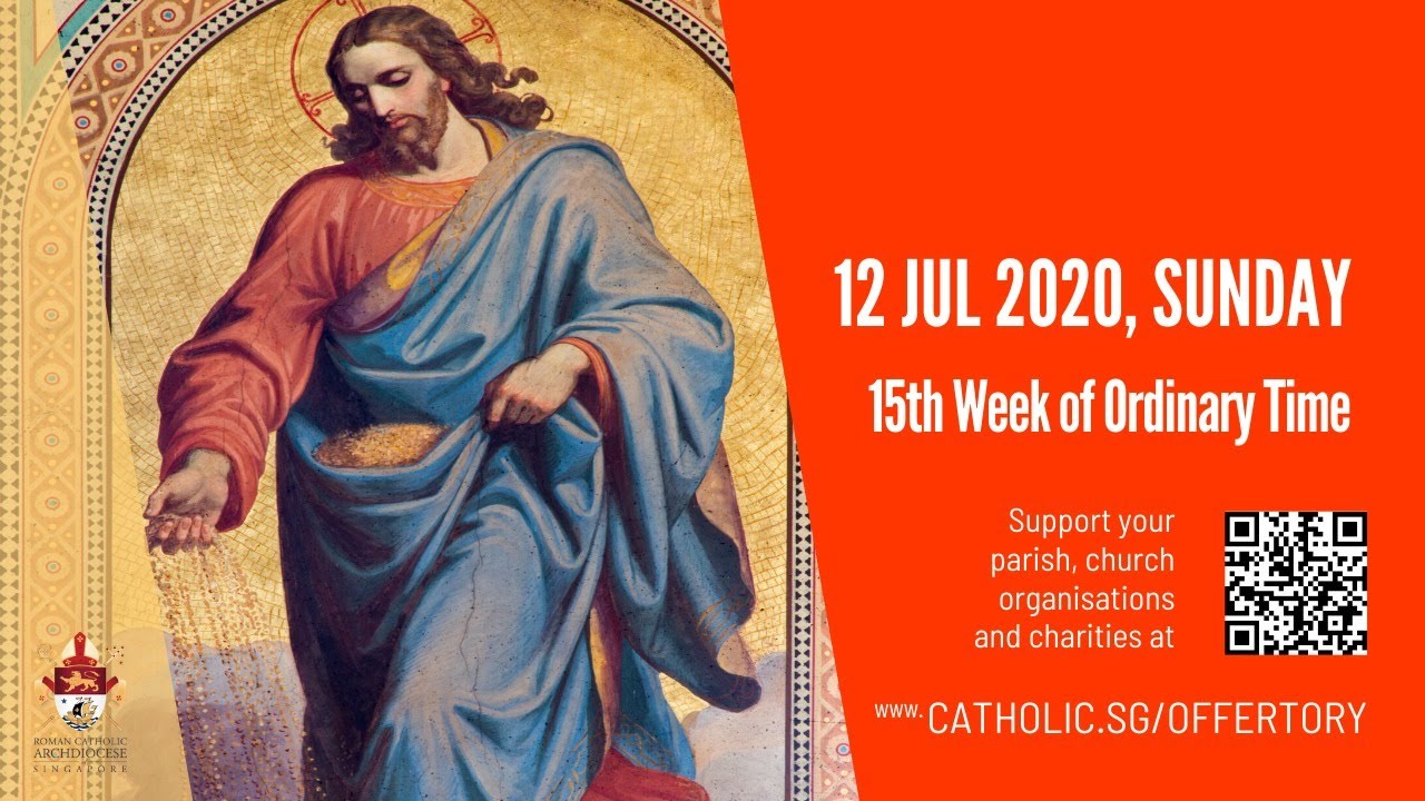 Catholic Sunday Mass 12th July 2020 Live From Archdiocese of Singapore Catholic Sunday Mass 12th July 2020 Live From Archdiocese of Singapore