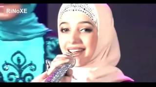 Remaja Putri Chechnya – menyanyikan Band dalam bahasa Arab