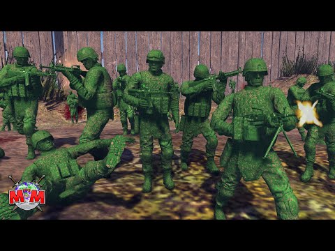THE DEFENCE OF GREEN TERRITORY | A NEW EXPERIENCE | Army Men Of War